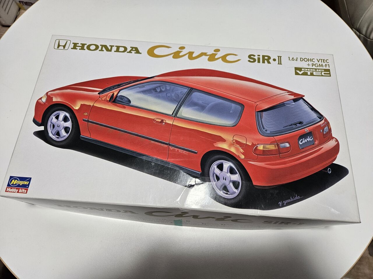 ハセガワ 1/24 ホンダ シビック SiRⅡ 依頼品【22】 : ムーンフェイズ