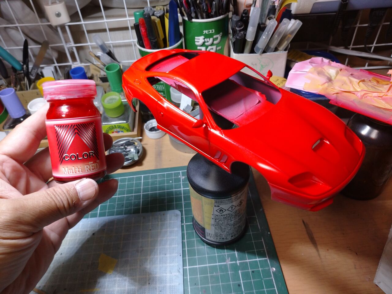 フジミ 1/24 フェラーリ 550 マラネロ【7】 : ムーンフェイズの