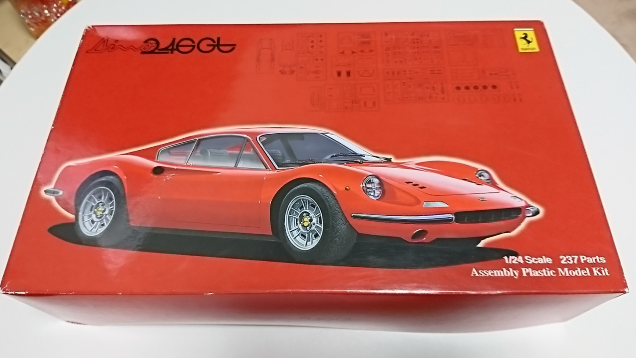 フジミ ディノ246GTエンスー後期型【3】 : ムーンフェイズの趣味の小部屋