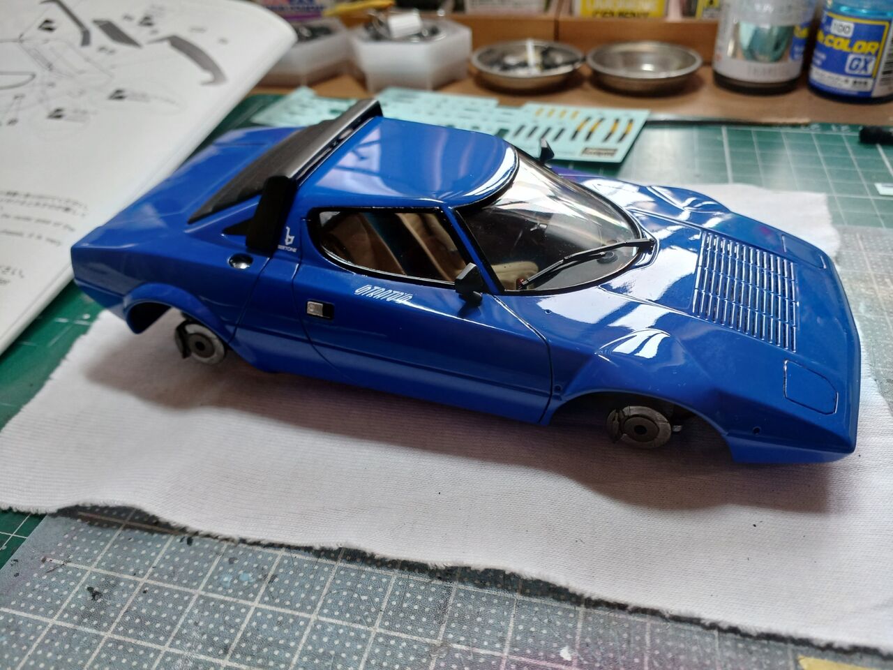 ハセガワ 1/24 ランチア ストラトス HF ストラダーレ【21