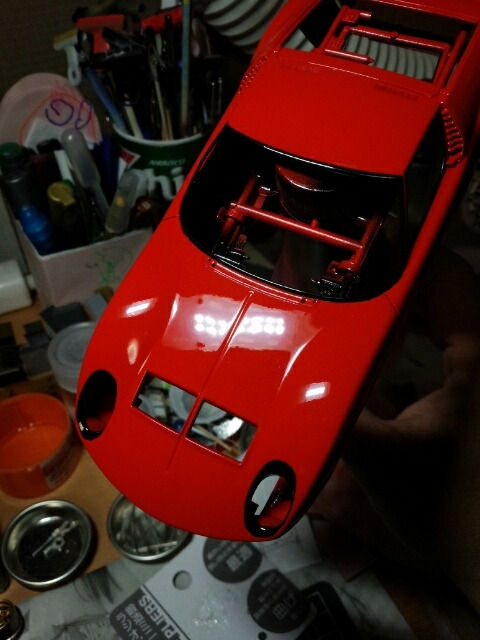 ムーンフェイズの趣味の小部屋 完成 Lamborghini Miura P400sv ムーンフェイズの趣味の小部屋 完成 Lamborghini Miura P400sv