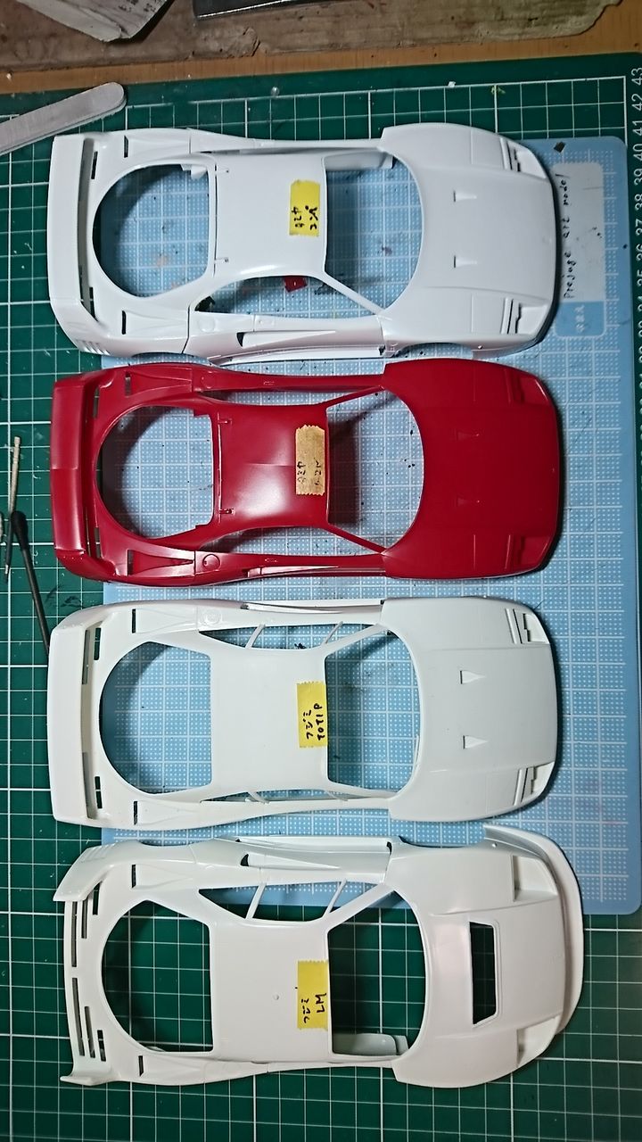 フジミ 1/24 フェラーリ F-40 TOTIP【6】 : ムーンフェイズの フジミ 1/24 フェラーリ F-40 TOTIP【6】 : ムーンフェイズの