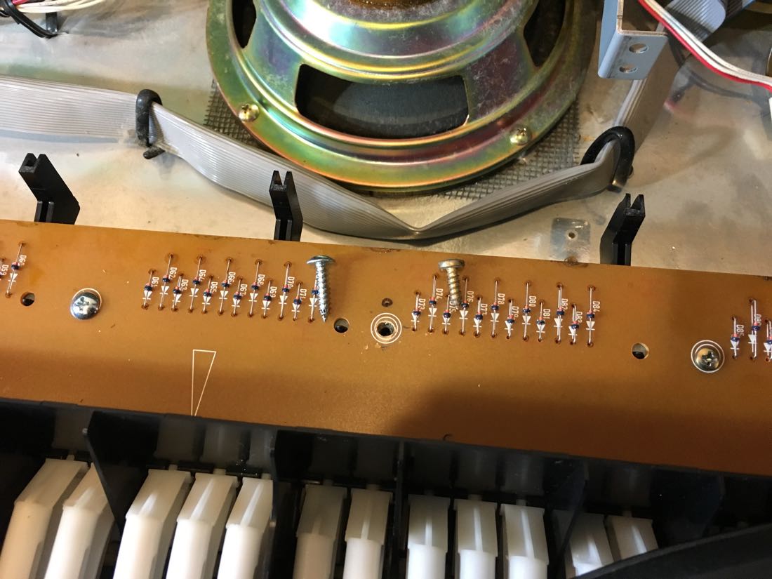 電子ピアノの修理 その4 完成 : Daytona7 店長のブログ