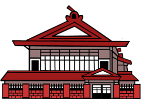 斜陽館イラスト(カラー）