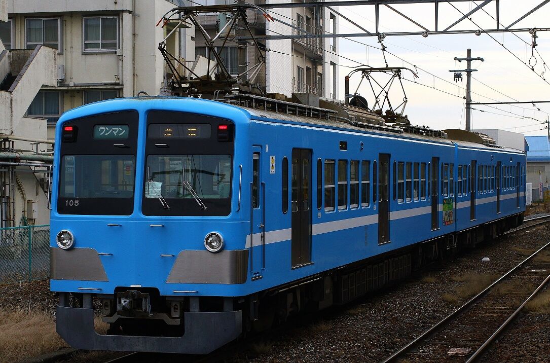 近江鉄道(2024,12)16～100形105F～ : 新適鉄