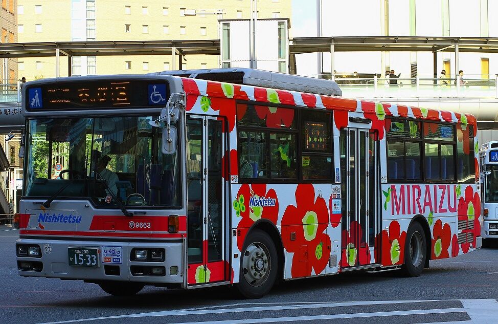 西鉄バス 西日本鉄道 西工96MC アドウィング Yahoo!オークション