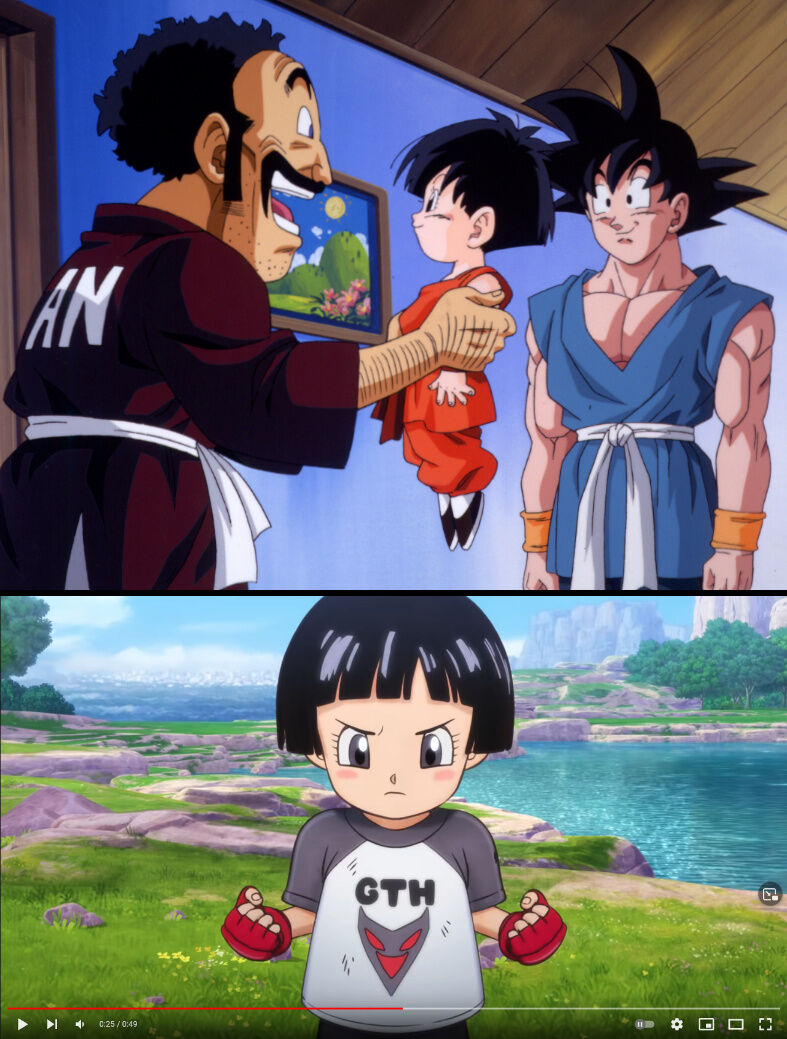 画像 ドラゴンボールz最終回のパンちゃんと新映画のパンちゃん アルティメット速報 ドラゴンボールの話題を紹介するまとめブログ