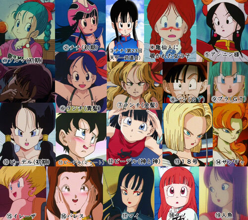 拷問官 このドラゴンボールの女キャラの中から一人選んで抜け ワイ 番しか無理や アルティメット速報 ドラゴンボール の話題を紹介するまとめブログ