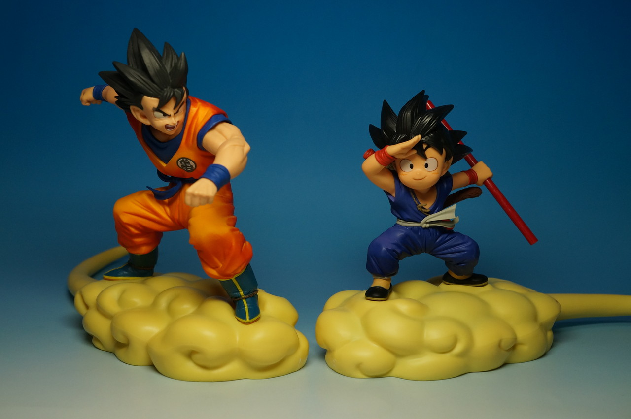 それいけ 筋斗雲 孫悟空 少年期 2点 海外正規 ドラゴンボール フィギュア
