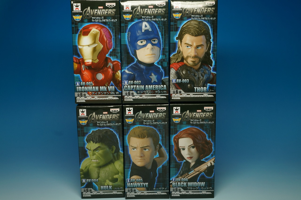 アベンジャーズ ワールドコレクタブルフィギュア レビュー アベンジャーズ ワールドコレクタブルフィギュア レビュー