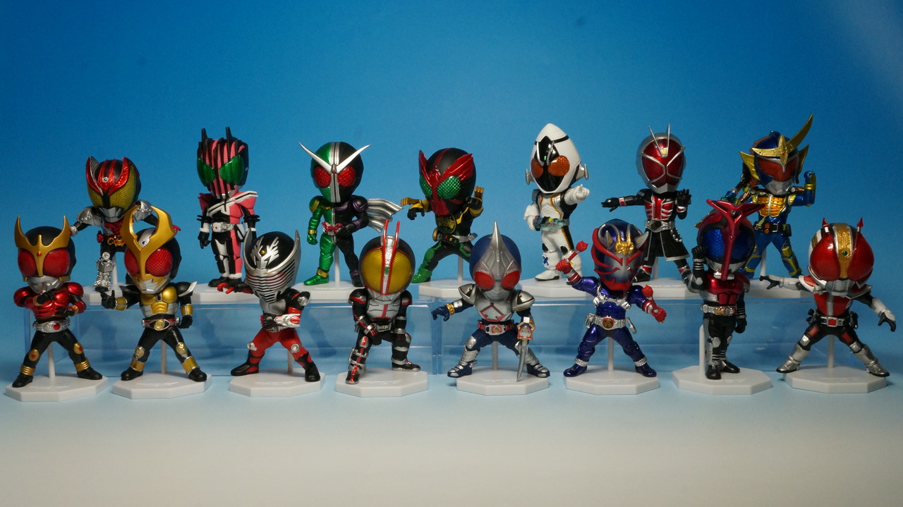 平成ライダー ワールドコレクタブルフィギュア vol.2 レビュー