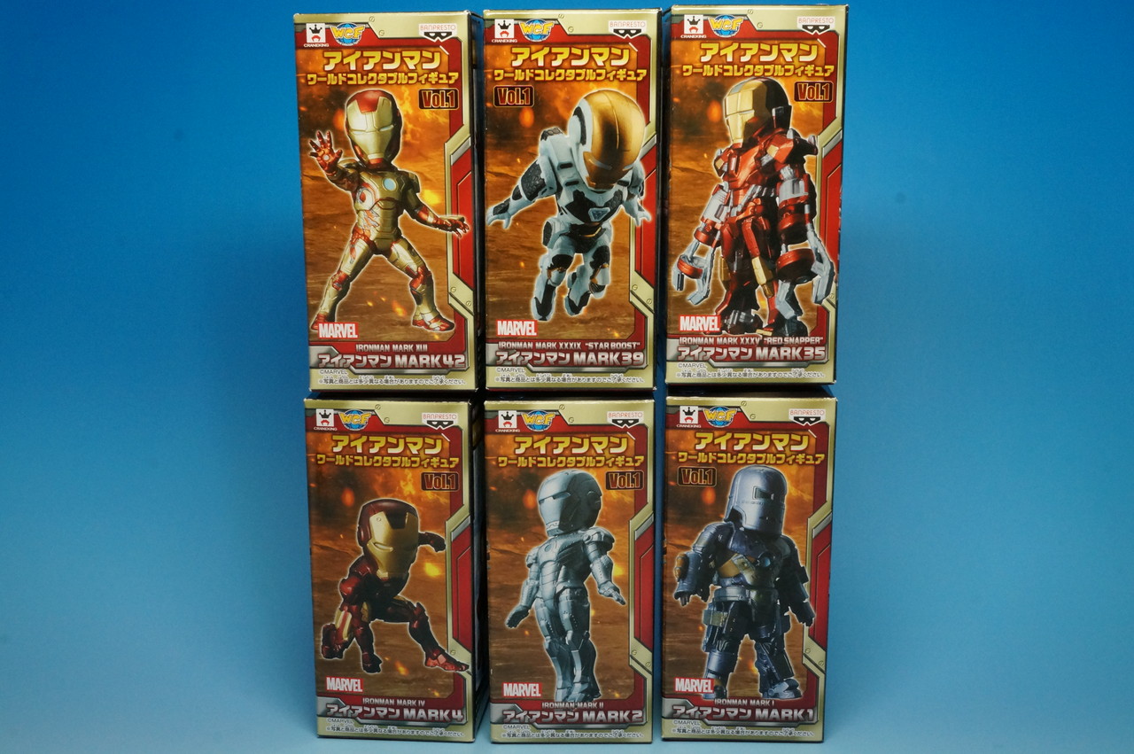 アイアンマン ワールドコレクタブルフィギュア vol.1 レビュー : 物置小屋 アイアンマン ワールドコレクタブルフィギュア vol.1 レビュー : 物置小屋