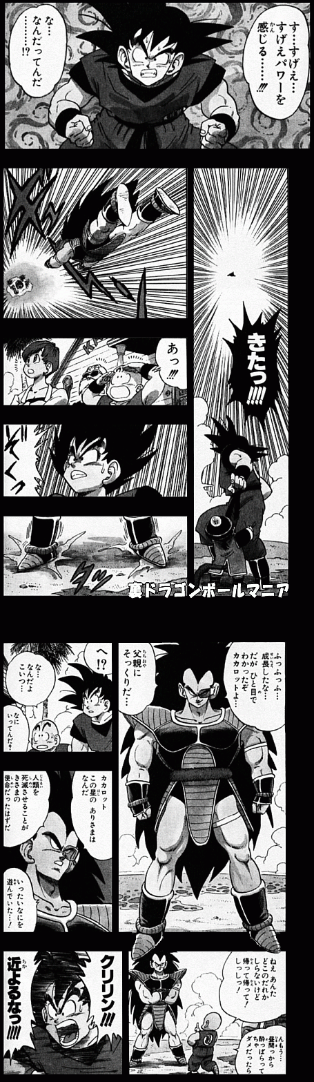 裏ドラゴンボール ラディッツの不意打ち 裏ドラゴンボールマニア