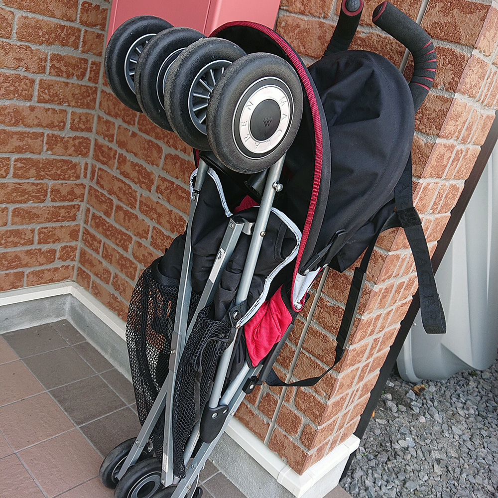 McLaren！マクラーレンのベビーカー！乗らないけど。 とーちゃん手帳 −3歳娘と年の差父−