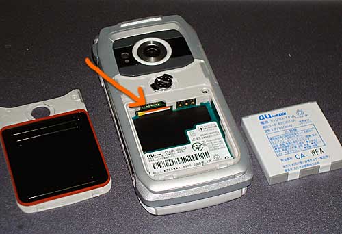 au G'zOne W62CA 携帯電話 付属品セット au W62CA G'zOne モックアップ 3色セット - モックセンター