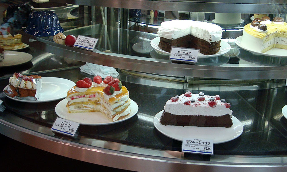 旭川西武 六本木エスト ボリューミーなケーキ ミーハーのこだわり
