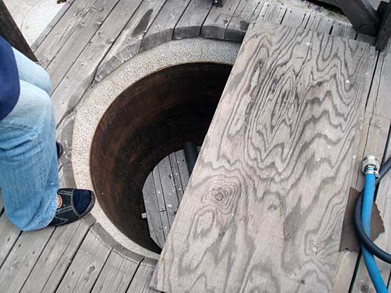 手作り五右衛門風呂 ミーハーのこだわり