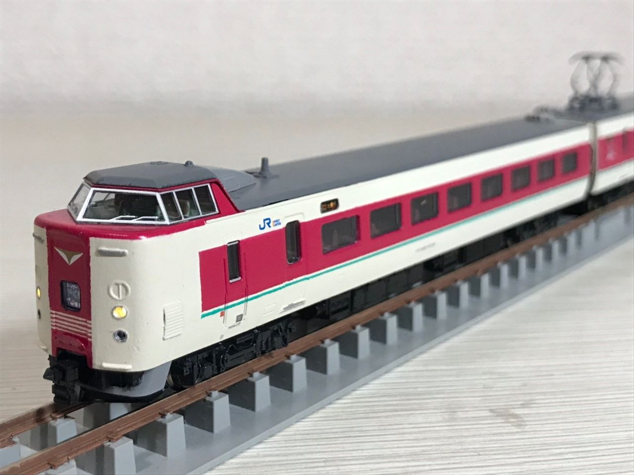 模型製作】381系「ゆったりやくも」7両編成を作る。 : 周防模型工房