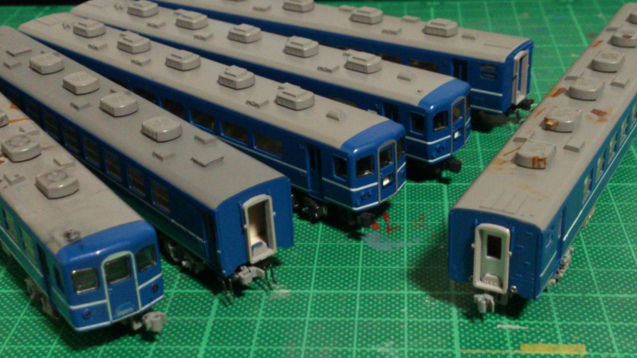 模型製作 12 14系 ムーンライト高知 松山 周防模型工房 模型製作 12 14系 ムーンライト高知 松山 周防模型工房