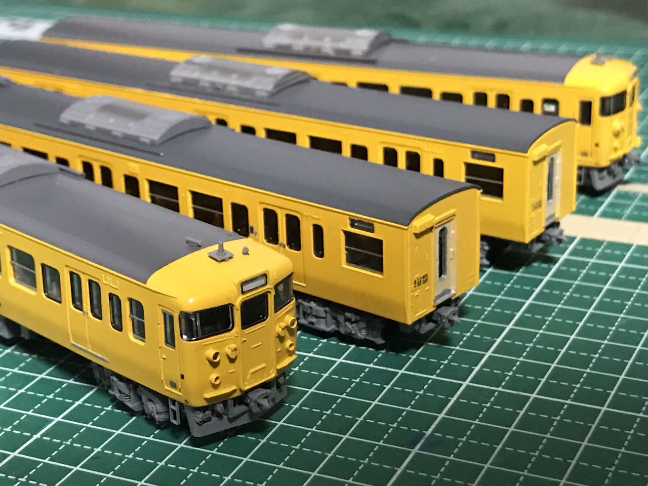 模型製作】115系広セキC-16編成を作る。 : 周防模型工房