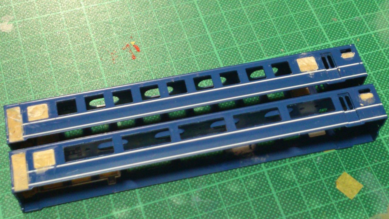 12系 スロフ12 オロ12 旅路 ボディキット 試作品 12系「旅路」製作記③ : 周防模型工房