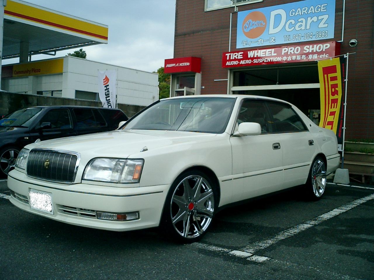 15マジェスタ レグザスD800 19インチ装着！！ : DCARZ OFFICIAL BLOG