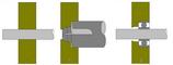 installing ball bearings with face cutter