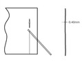 how to cut long with short-frame coping saw