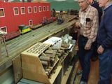 Log shelf