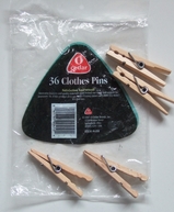Clothes line clips