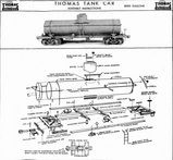 Thomas Tank Car Exploded View