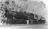 Dick Harvey and 2-8-2