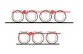 3-axle, 4-axle truck with drive