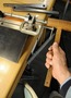 tapping with mallet