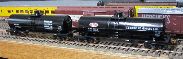 10,000 Gal. Chemical Tank Cars w/platform