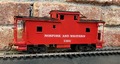 N&W wood caboose