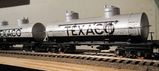 TEXACO silver tank cars