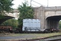 depressed center flat car イナ@ペン氏御撮影