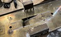 cutting out for the flywheel