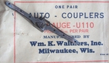 Walthers Auto Couplers