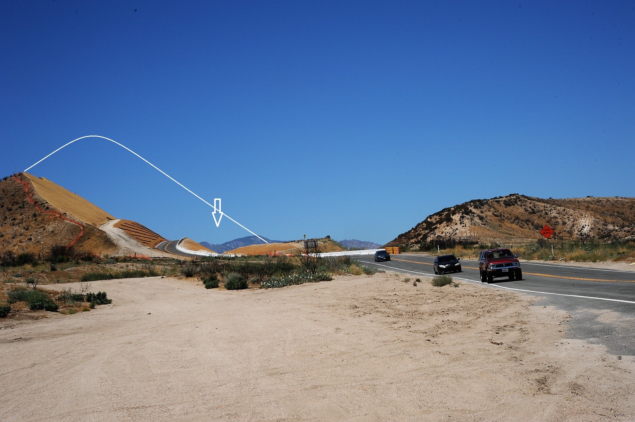 Cajon Pass の変化 Giants Of The West