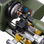 rotary tool on the lathe