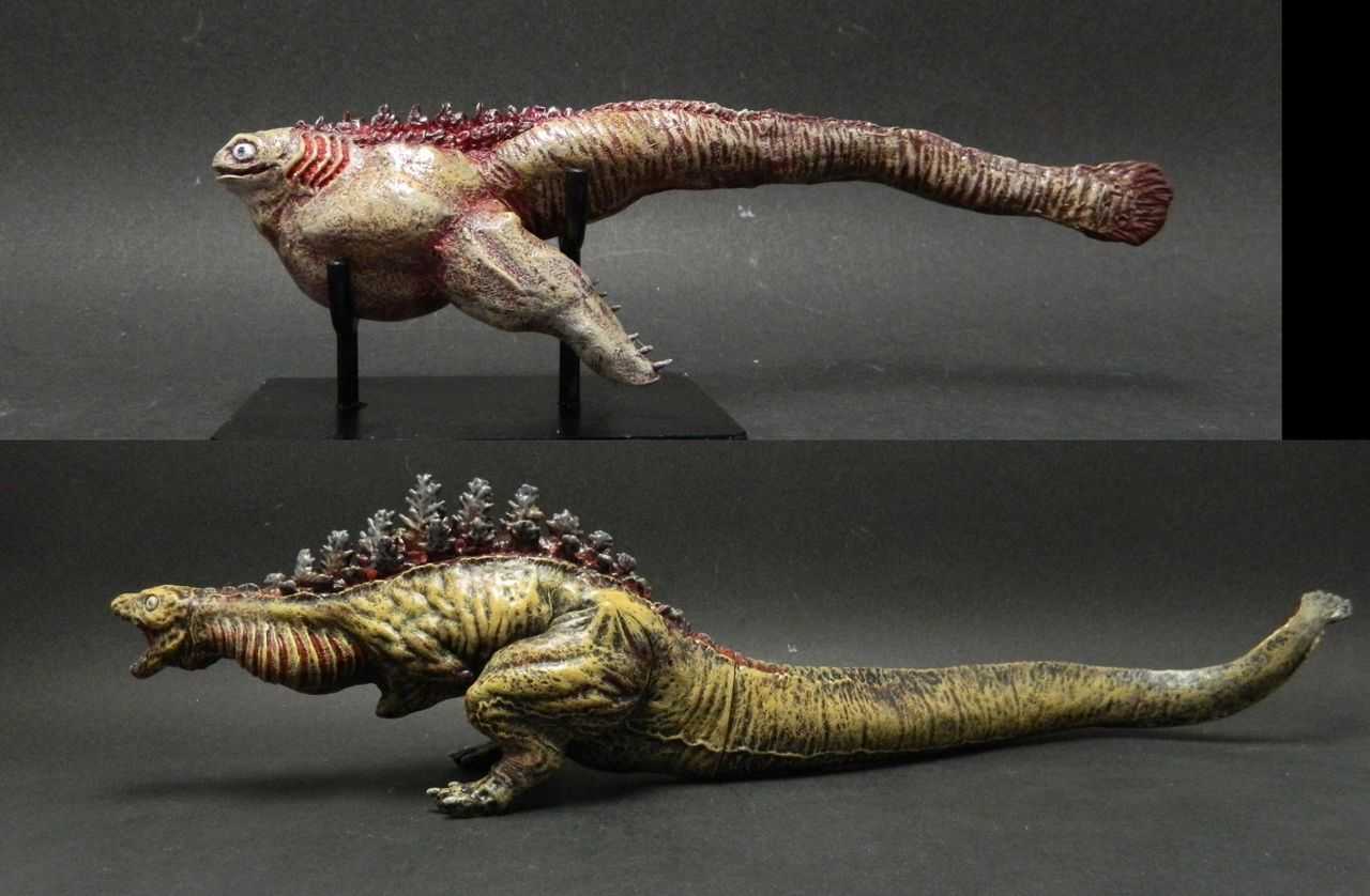 BANDAI - 東宝大怪獣　ゴジラ　2016　通常版・第二形態　シンゴジラ　新品未使用セット 東宝大怪獣シリーズ ゴジラ(2016) 第2形態