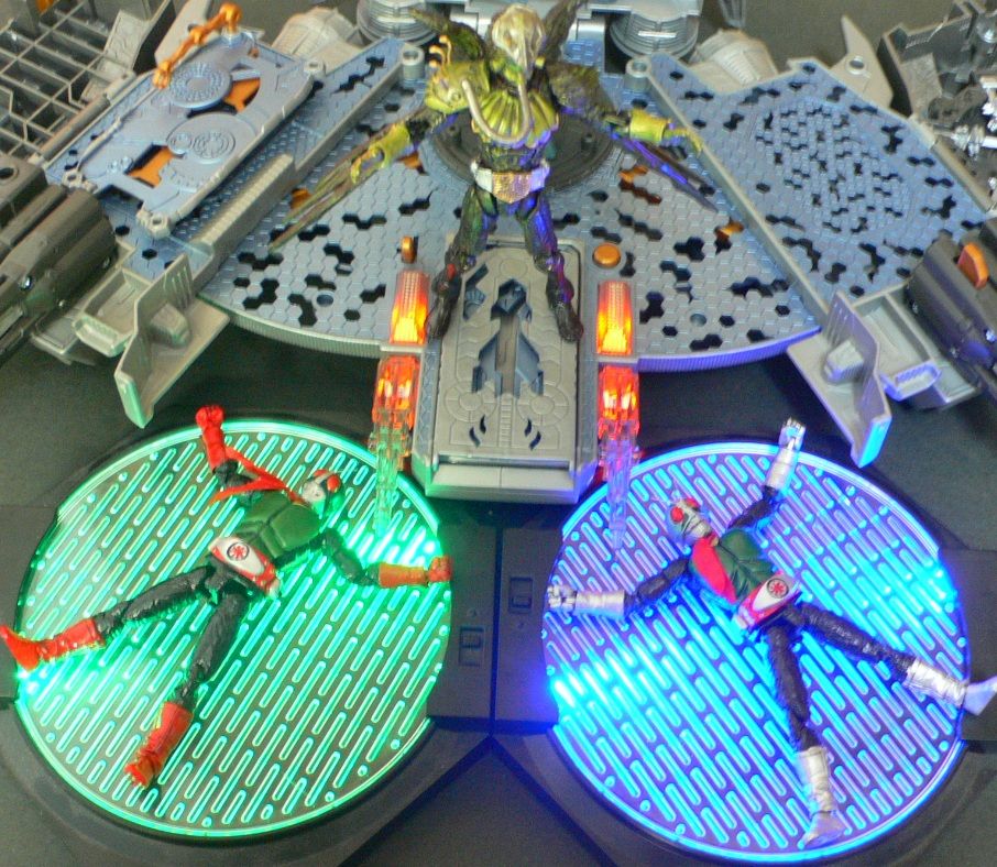 肉厚 1号2号 コンバーターラング &羽 2 肉厚 1号2号 コンバーターラング &羽 2 仮面ライダー 新1号