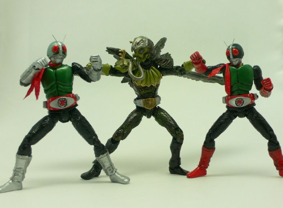 肉厚 1号2号 コンバーターラング &羽 2 仮面ライダー 新1号 新2号 : DeeperDungeon