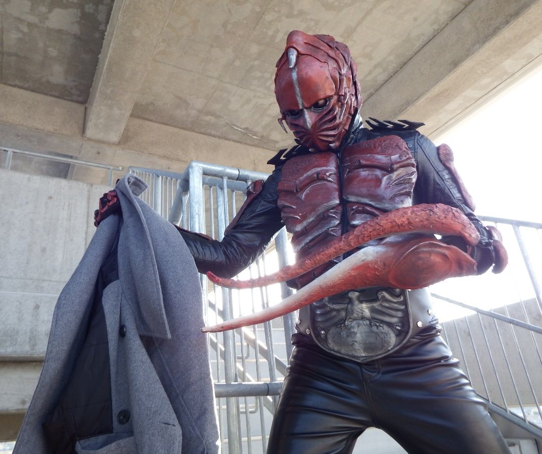 仮面ライダー　ショッカー　サソリ男　かまきり男 サラセニアン　カメレオン　4点 メディコムトイ RAH 死神カメレオン (カメレオン男) - Masked