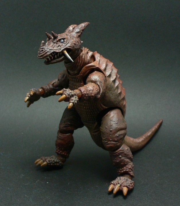 地底怪獣パゴス／30cmソフビ・ハイブリッド改造品／ウルトラQ