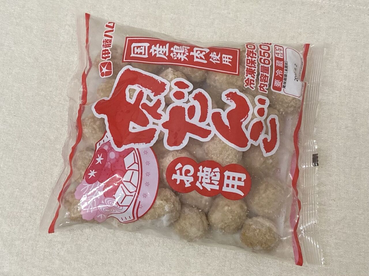 伊藤ハム『国産鶏肉使用お徳用肉だんご650g』。［22.02.26.Sat 