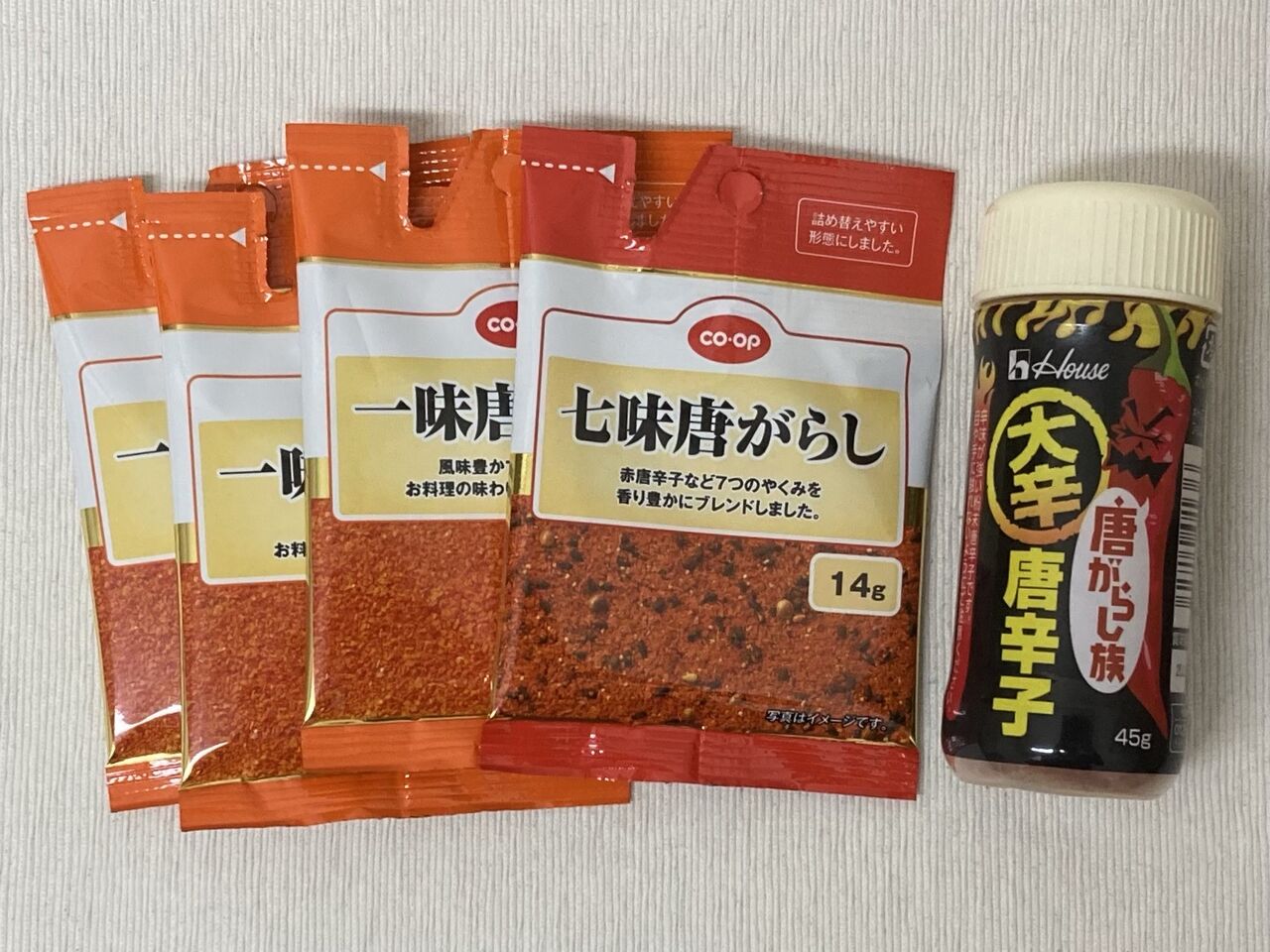 コープ 一味 七味唐辛子の調合 21 09 08 Wed 手紙は今までの住所に送ってくださいも 旧ののブログ