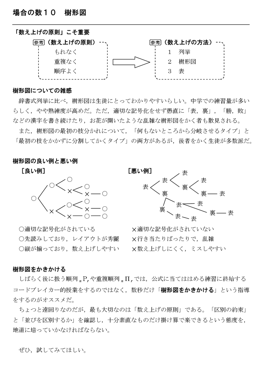 場合の数１７ 数の順列１ 怜悧玲瓏 高校数学を天空から俯瞰する